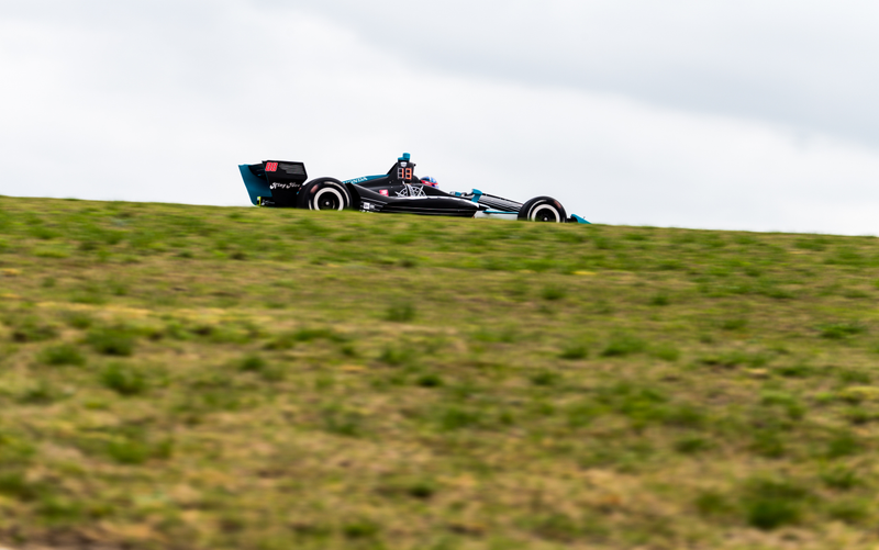 Illustration for article titled Here's All the Action From IndyCar Practice At COTA